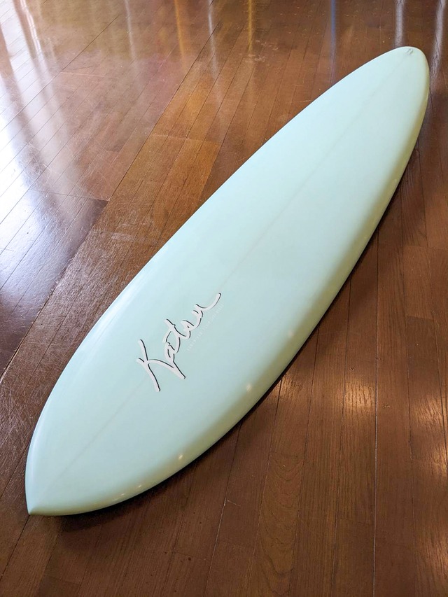 KatsuKawaminami Surfboards “ OKIDOKI ‘7’7"  Trifin  !!【商談中】