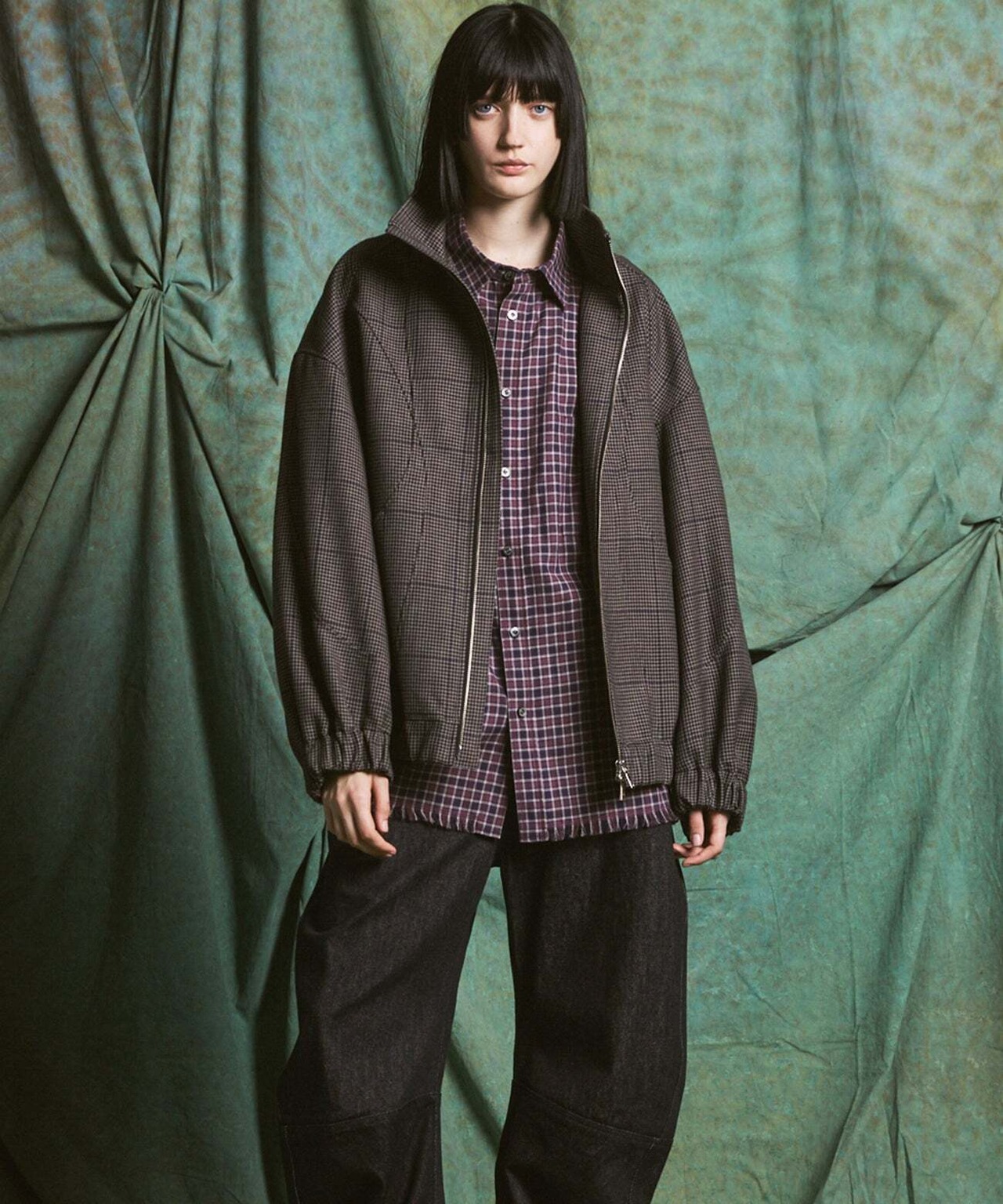 【26AW | MEN】MAISON SPECIAL メゾンスペシャル / プライムオーバーカーブ切り替えスタンドブルゾン  / 11262211502 - 3