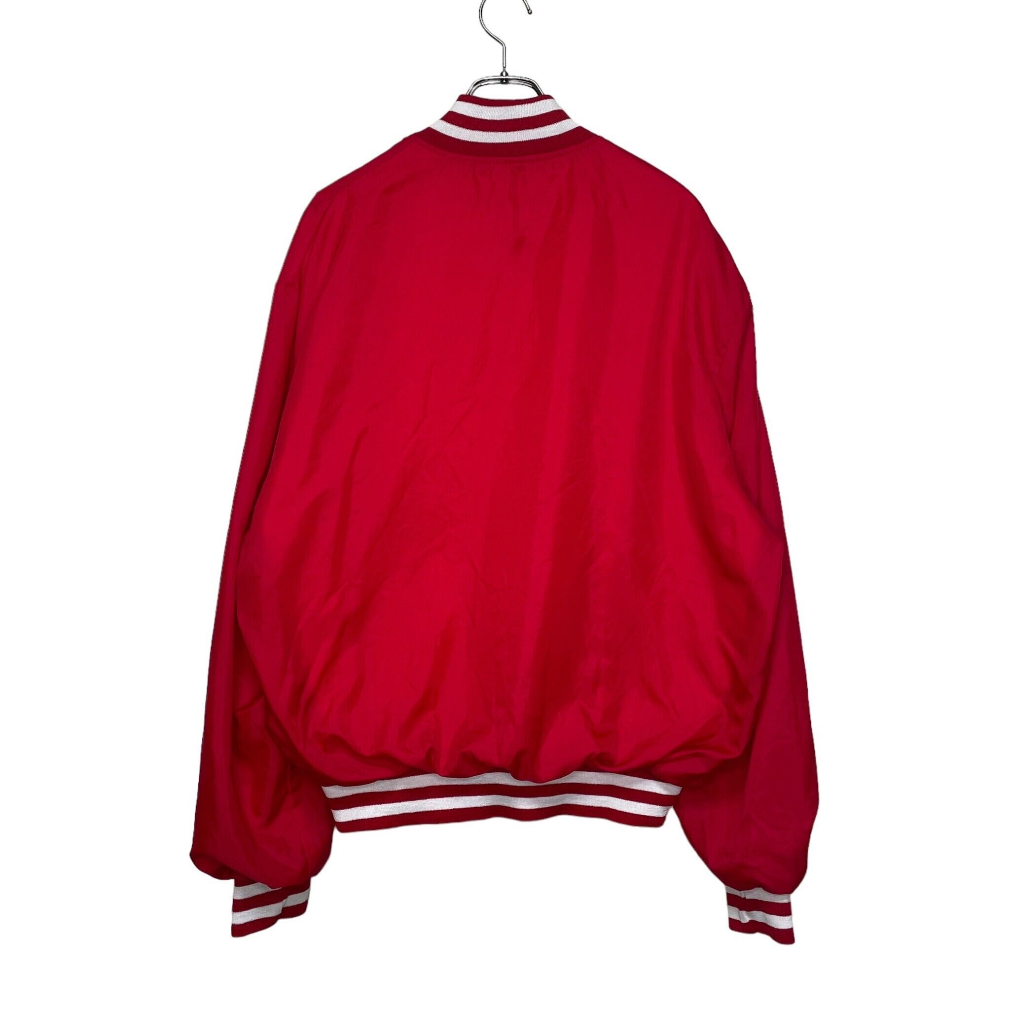 Made in USA】【80s】Holloway ハーフジップナイロンスタジャン XL 
