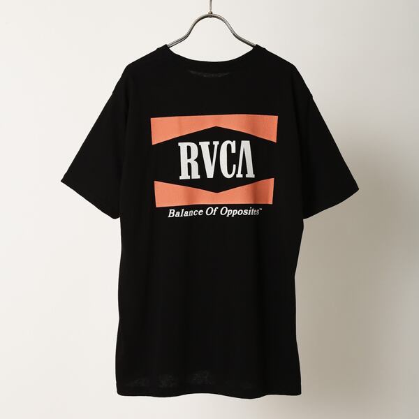 RVCA (ルーカ) OPEN RANGE Tシャツ ブラック BB041204