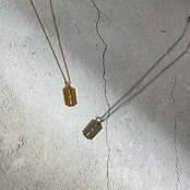 Razor Plate Necklace