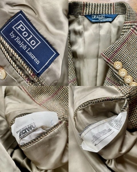 スペシャル ポロラルフローレン ツイードジャケット 60sヴィンテージ スペシャル ポロラルフローレン ツイードジャケット 60sヴィンテージ