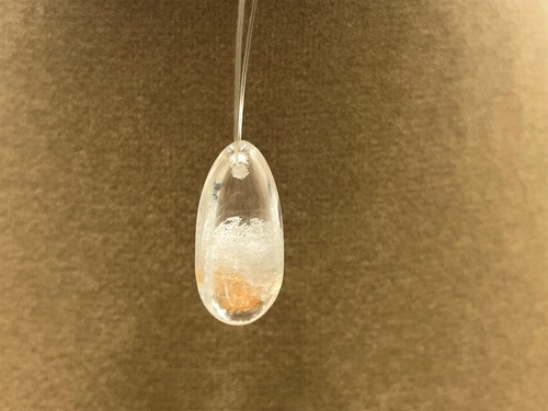 ペンダントトップ素材（ホワイトガーデンクォーツ）