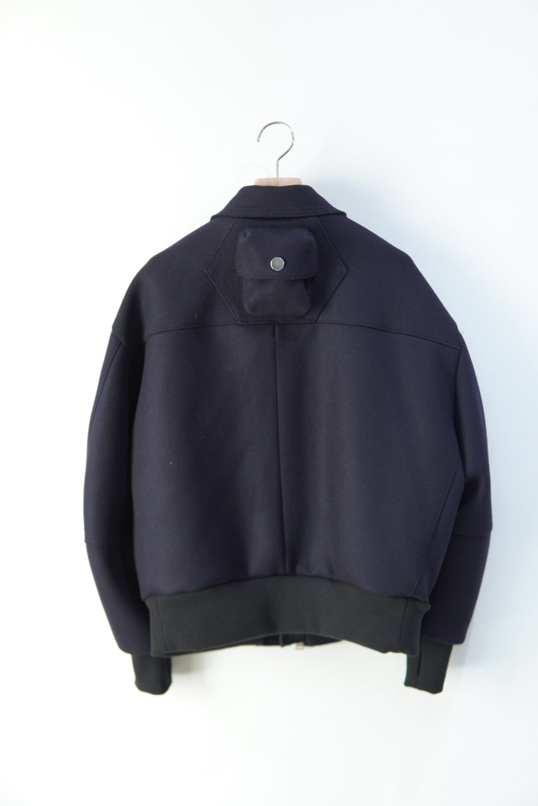 24AW OUAT  BLOUSON NAVY ウール　メルトン 24AW OUAT META BLOUSON NAVY ウールメルトン