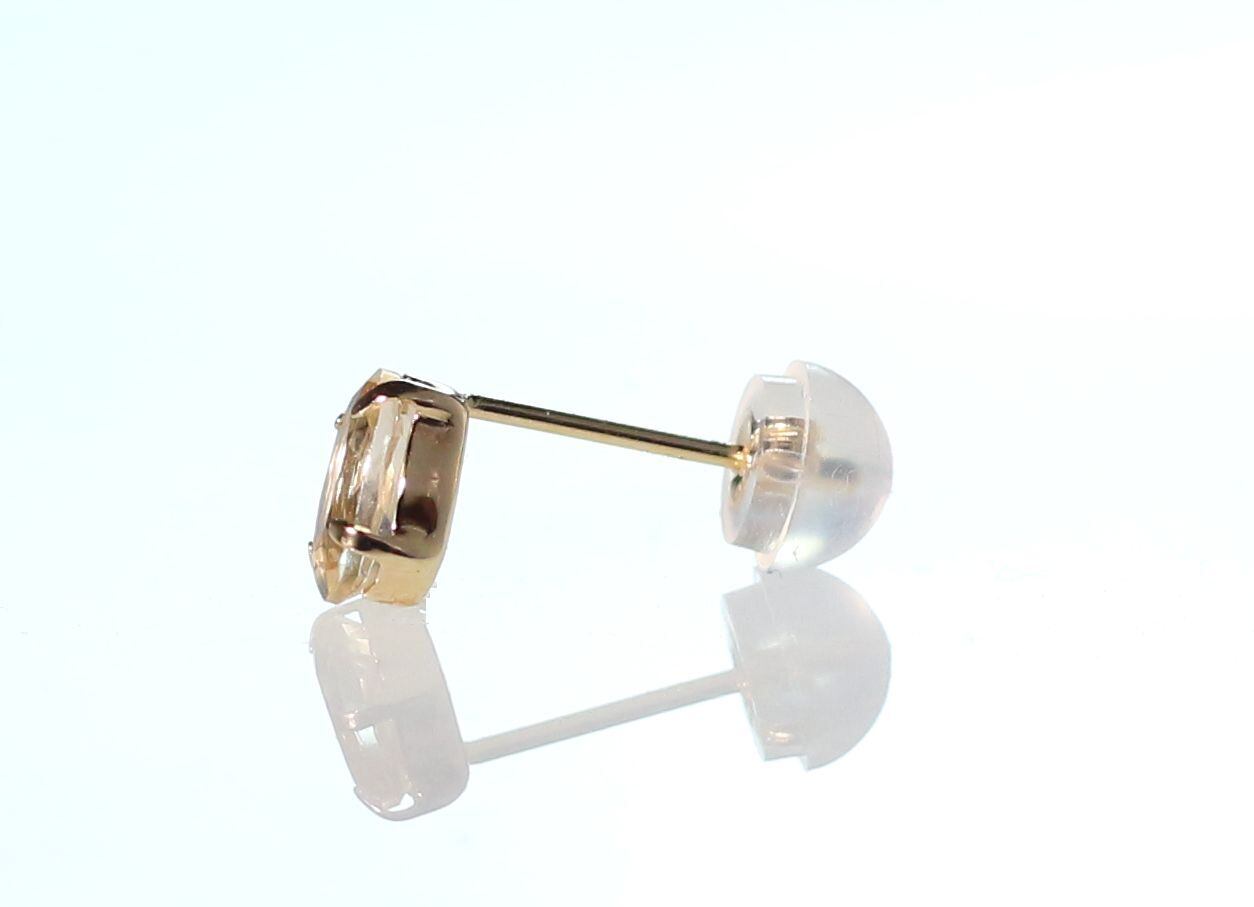 K18YG インペリアルトパーズピアス 0.60ct | Atelier Ozaki