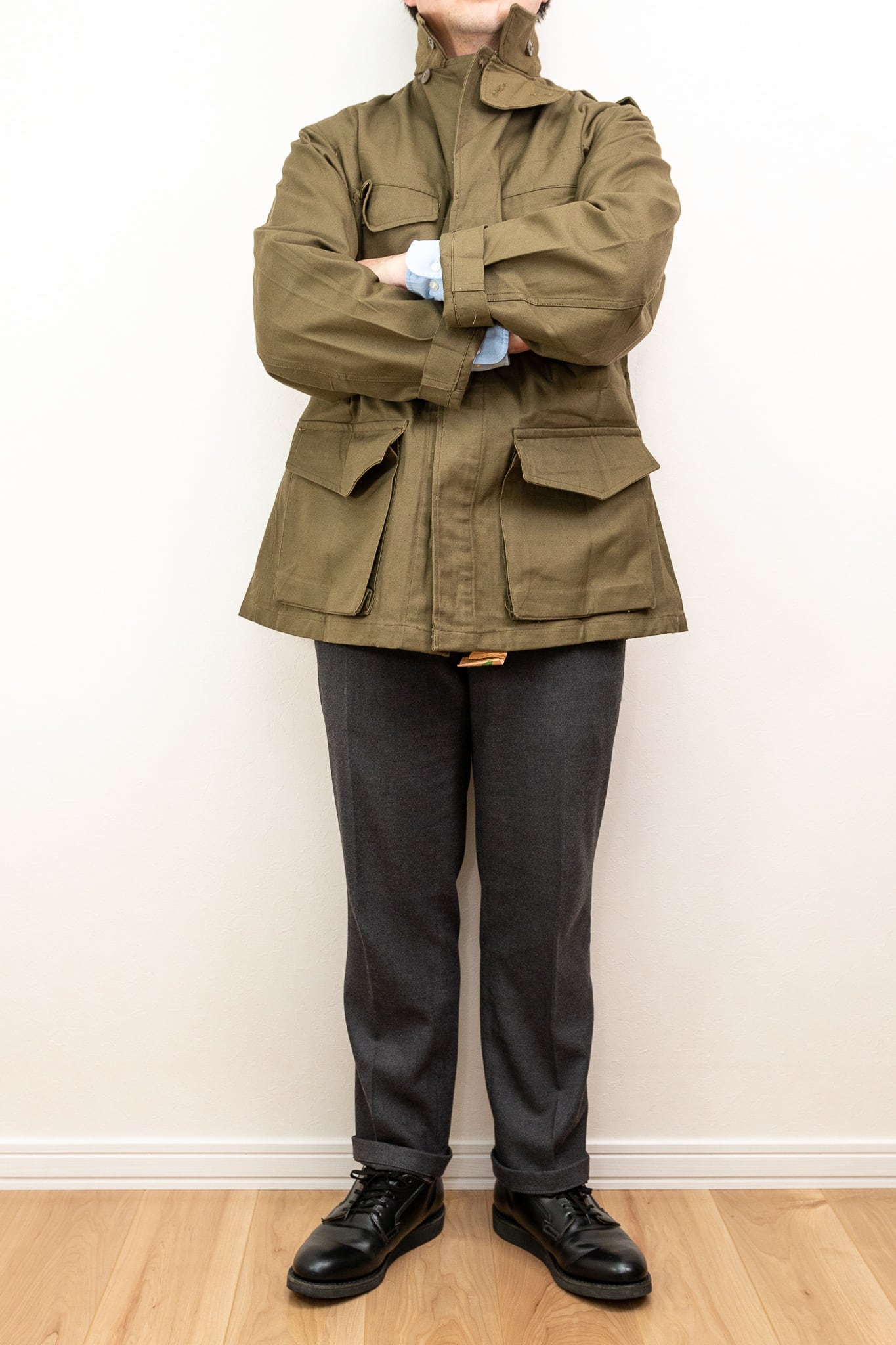 DEADSTOCK】French Army M-47 Field Jacket 