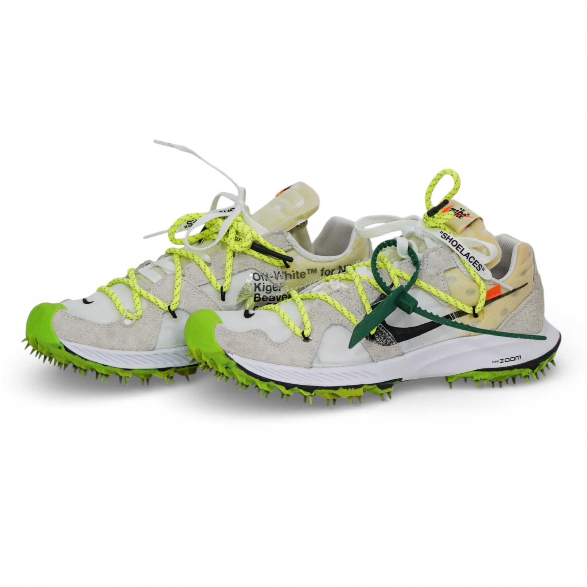 Off-White × Nike Women's Air Zoom Terra Kiger 5 WHITE オフホワイト ナイキ テラカイガー5 メンズ26.5cm