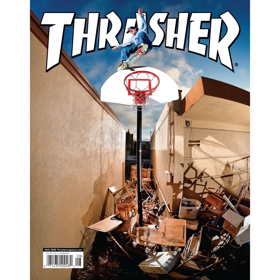 THRASHER MAGAZINE ワッペン MADE IN USA スラッシャ THRASHER | REVERSE STORE