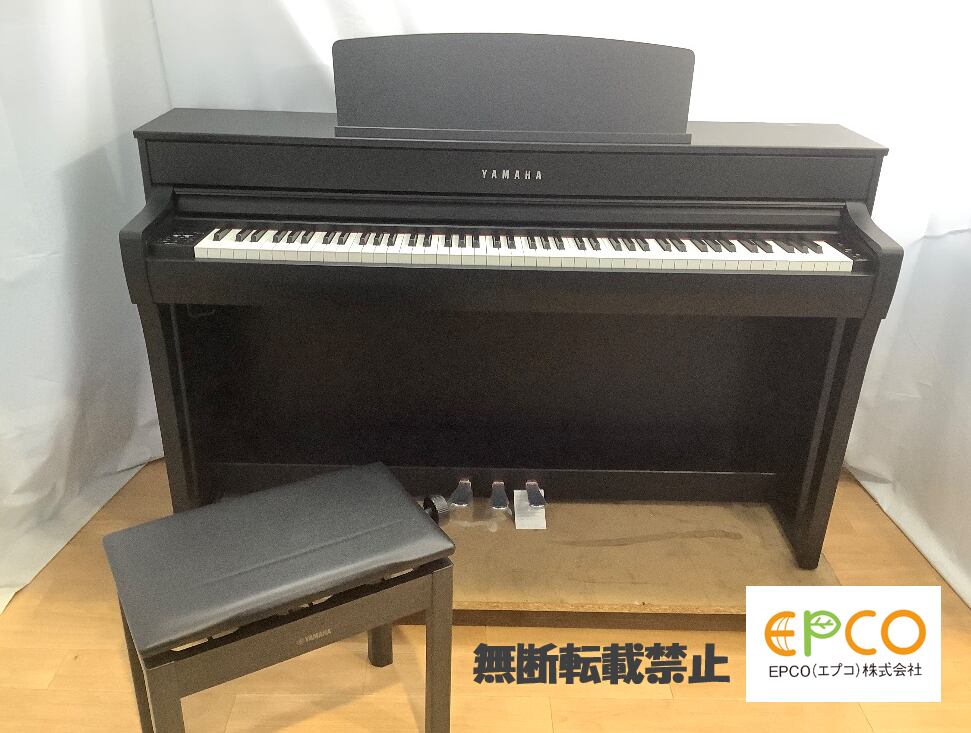 鍵盤88鍵★48402【電子ピアノ】YAMAHA　　CLP745Ｂ　22年製