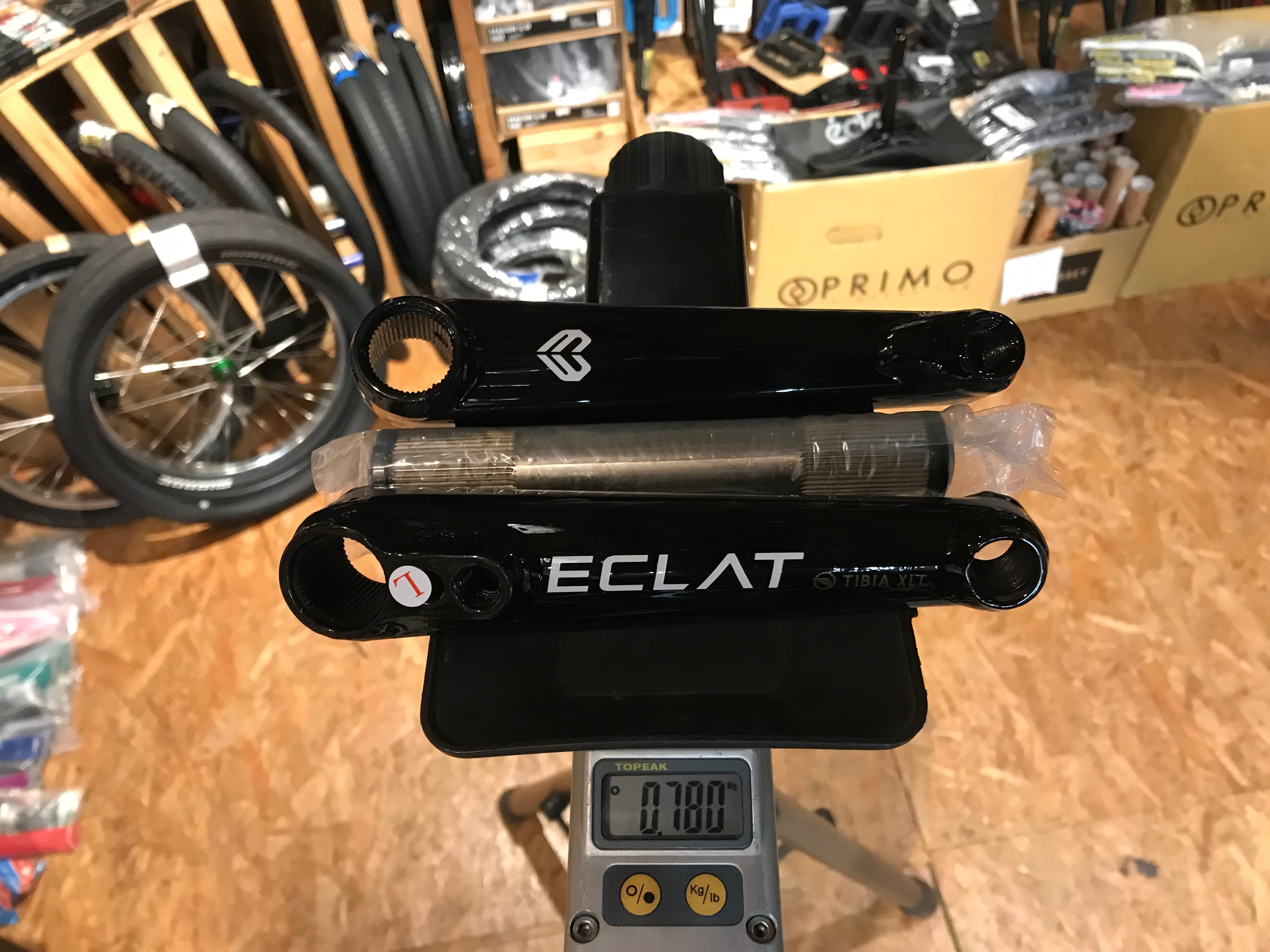 152mm ECLAT TIBIA XLT Black | bmxshop