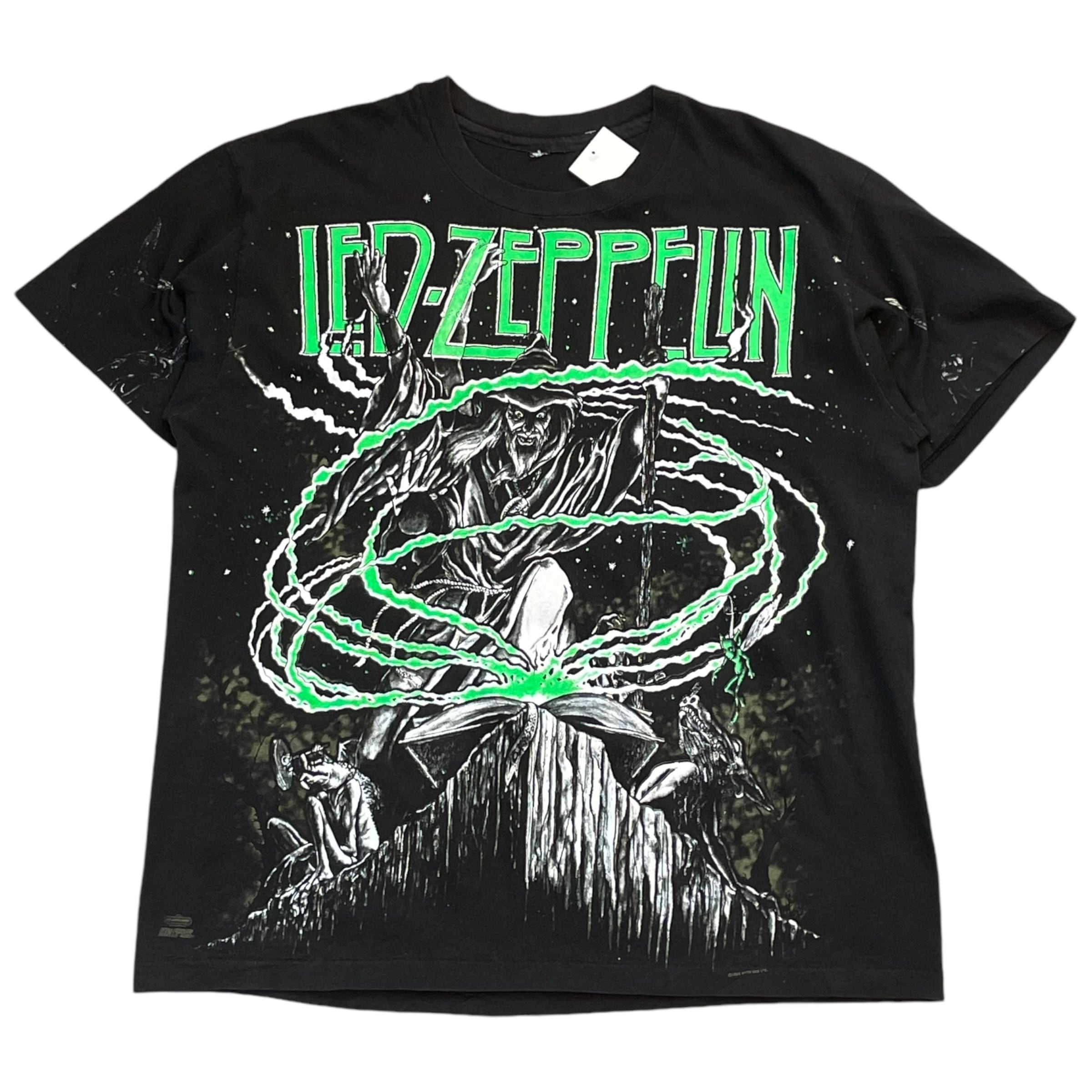 1992s LED ZEPPELIN allover print T-shirt