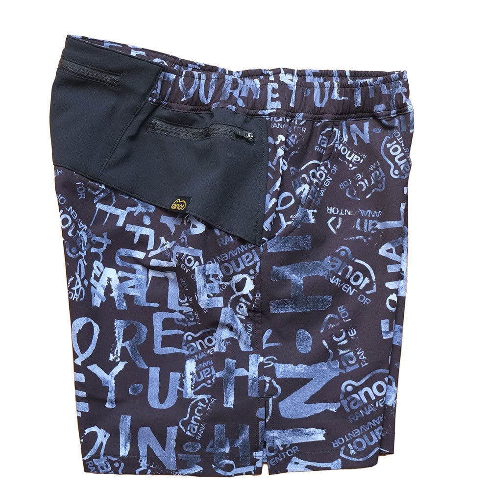 ranor(ラナー) MO MIXCHER MIDDLE SHORTS BLACK | play field mountain