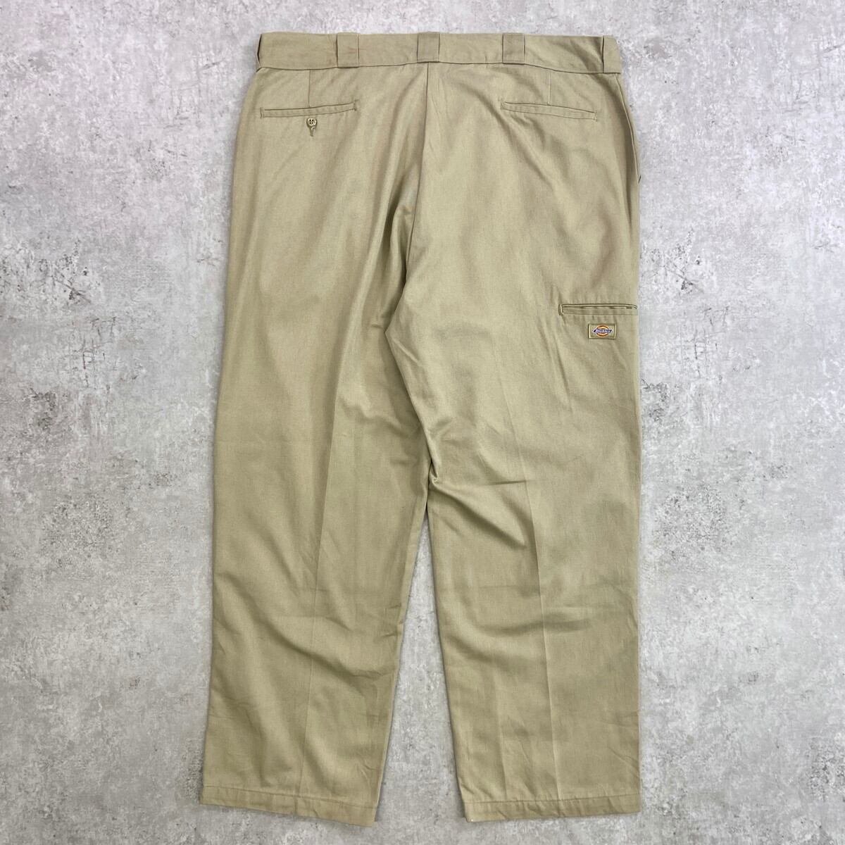 Dickies ディッキーズ ダブルニー ワークパンツ メンズW44 古着 ワイド