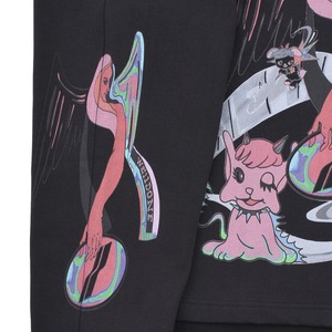 【WE11DONE】ANGEL PRINT WIDE-FIT HOODIE