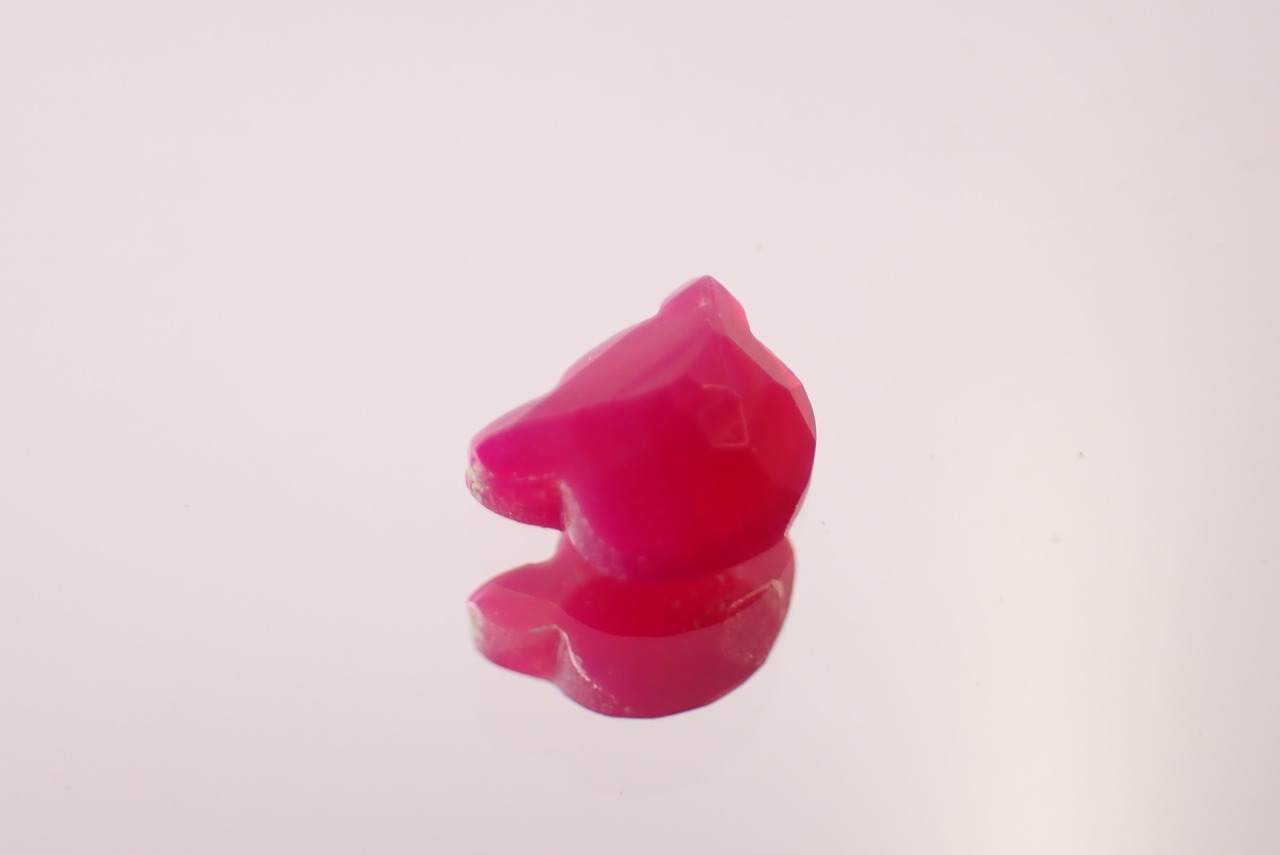 ピンクカルセドニー(猫カット)　0.99ct　[D11‐369]