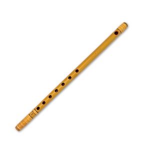 【在庫処分品】篠笛三本調子７穴  紫山 藤両巻 古典調