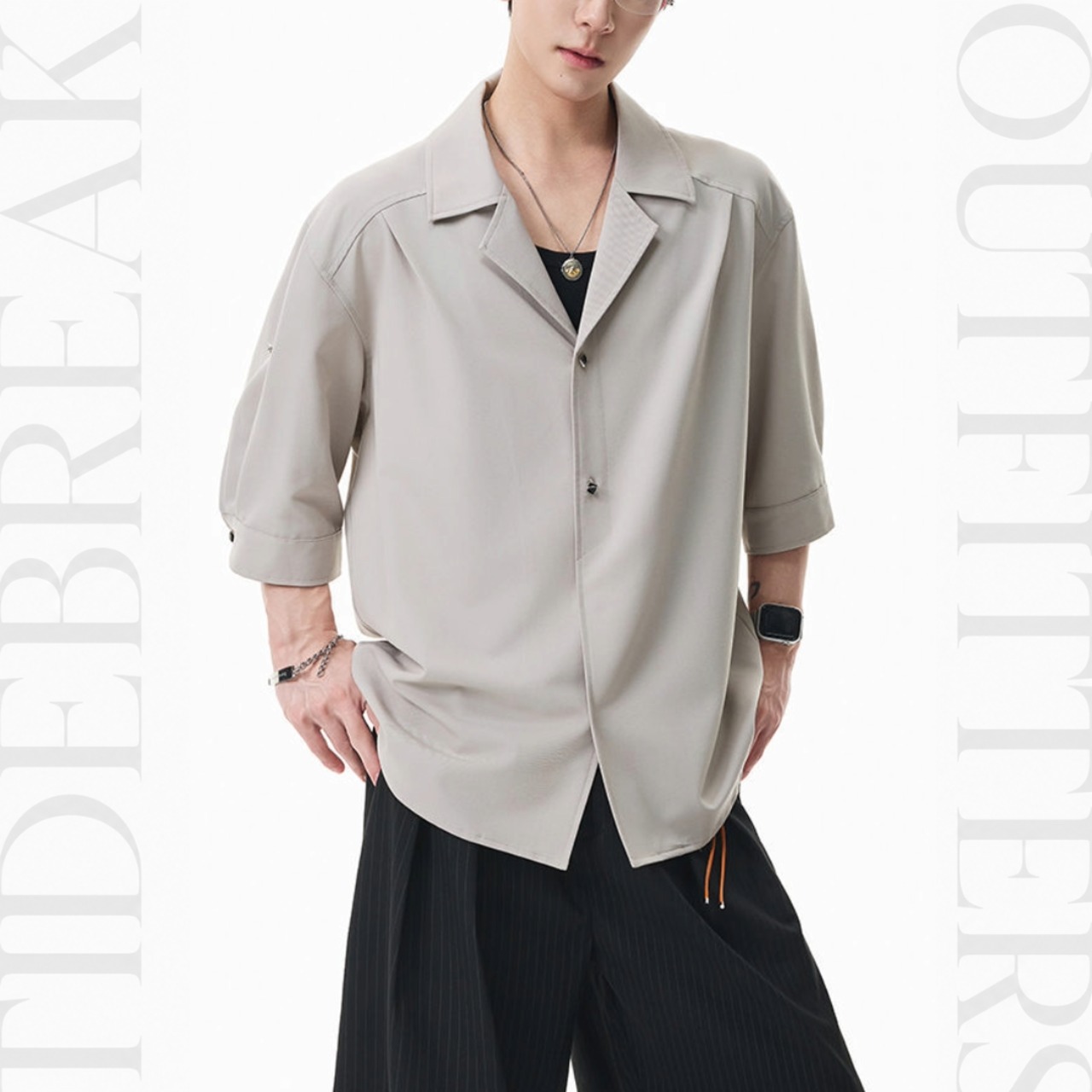 Shade Loose Shirt  TB2374・画像6