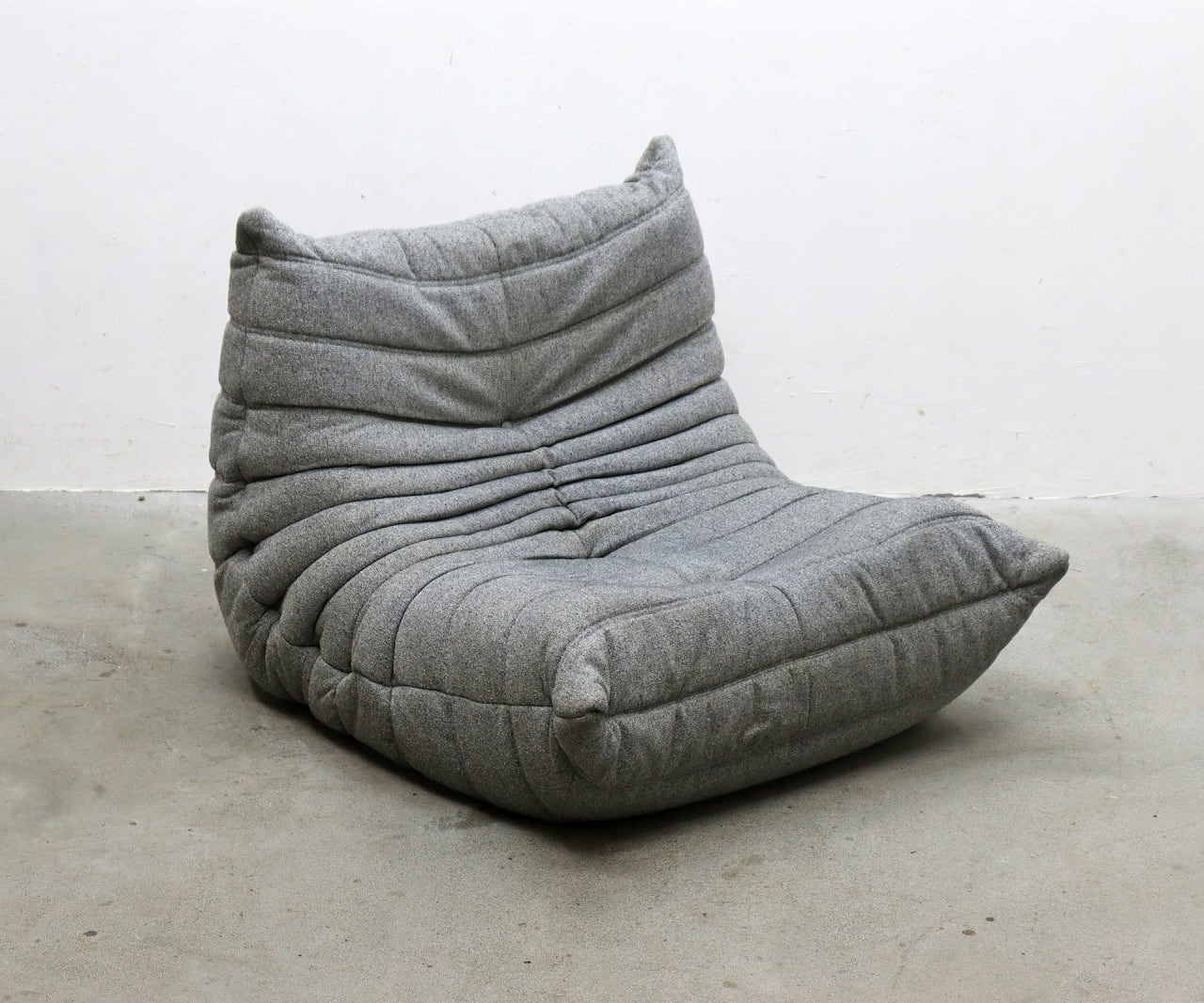 ligne roset togo グレー 1人掛けソファ ligne roset リーン ロゼ TOGO トーゴ 1P ソファ ローソファ フランス
