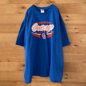 【GILDAN】フットボール football プリント Tシャツ X-Large オーバーサイズ US古着 アメリカ古着