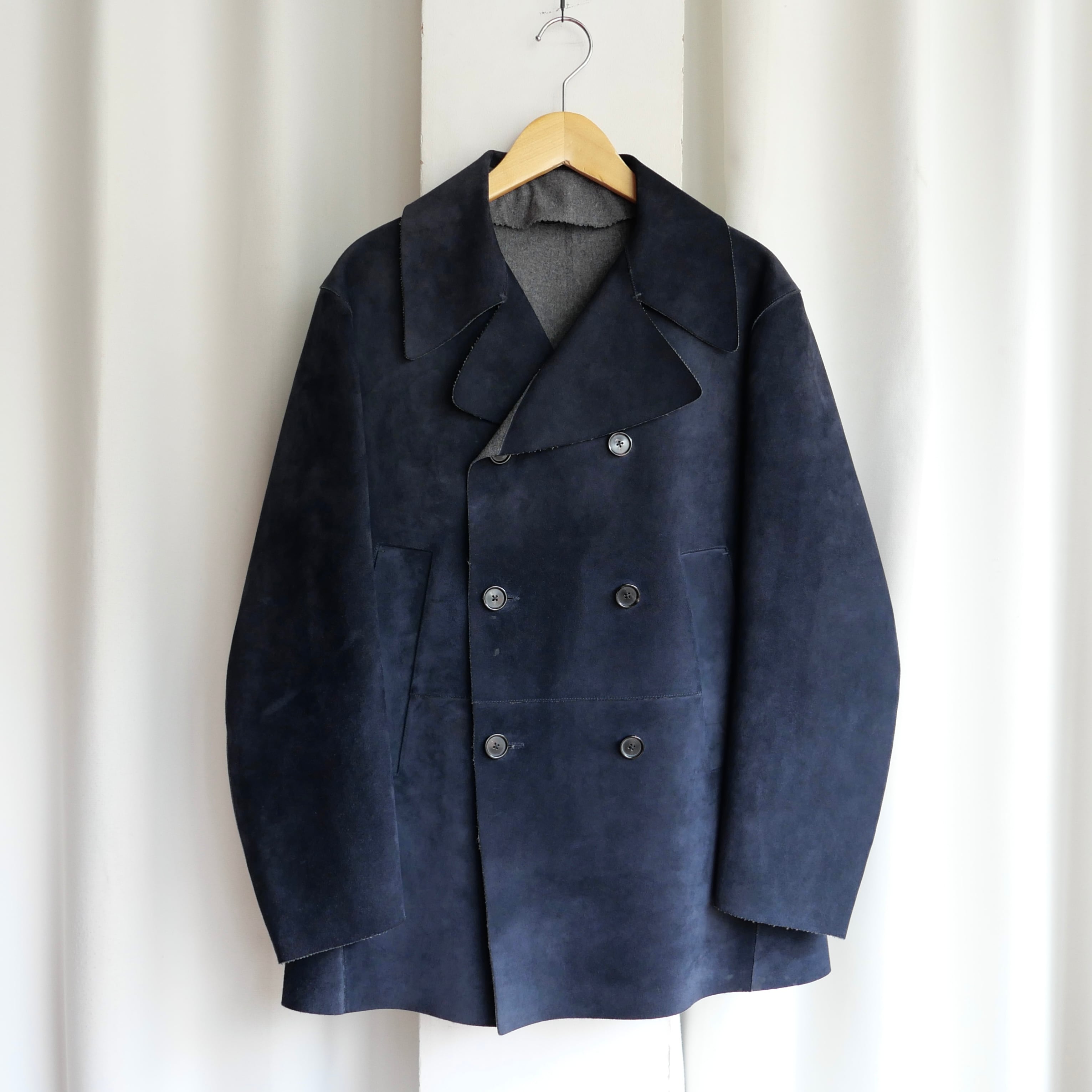 JIL SANDER SUEDE LEATHER PEA COAT | safarionline JIL SANDER SUEDE LEATHER PEA COAT | safarionline