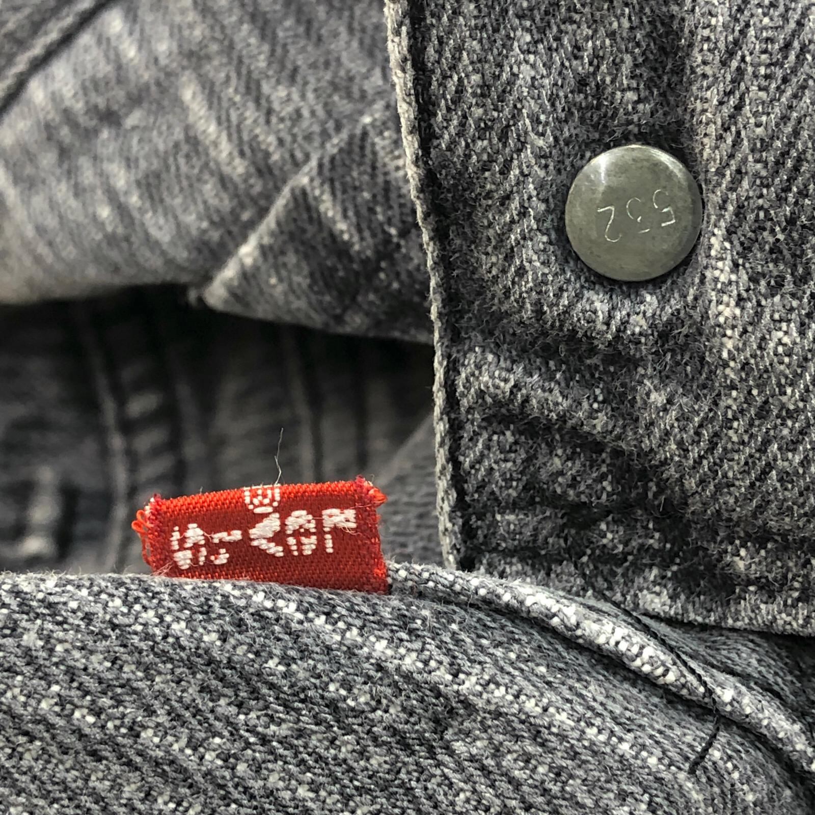LEVI'S 501-0619 80年代 USA製 脇割 ハチマル ストライプ ストライプ