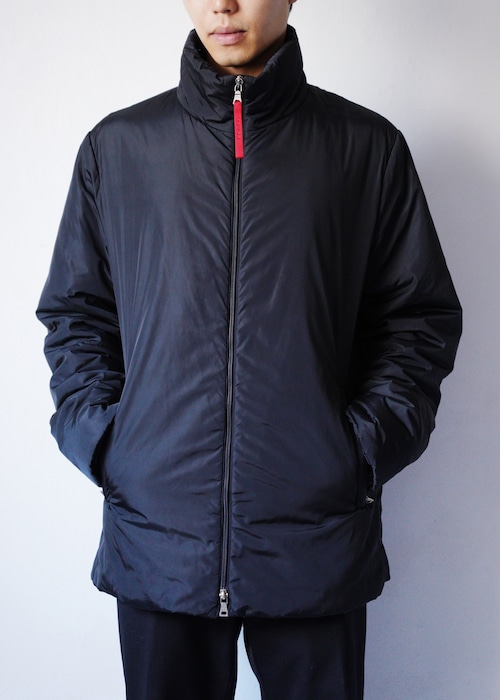 00's PRADA SPORT double zip stand collar nylon jacket