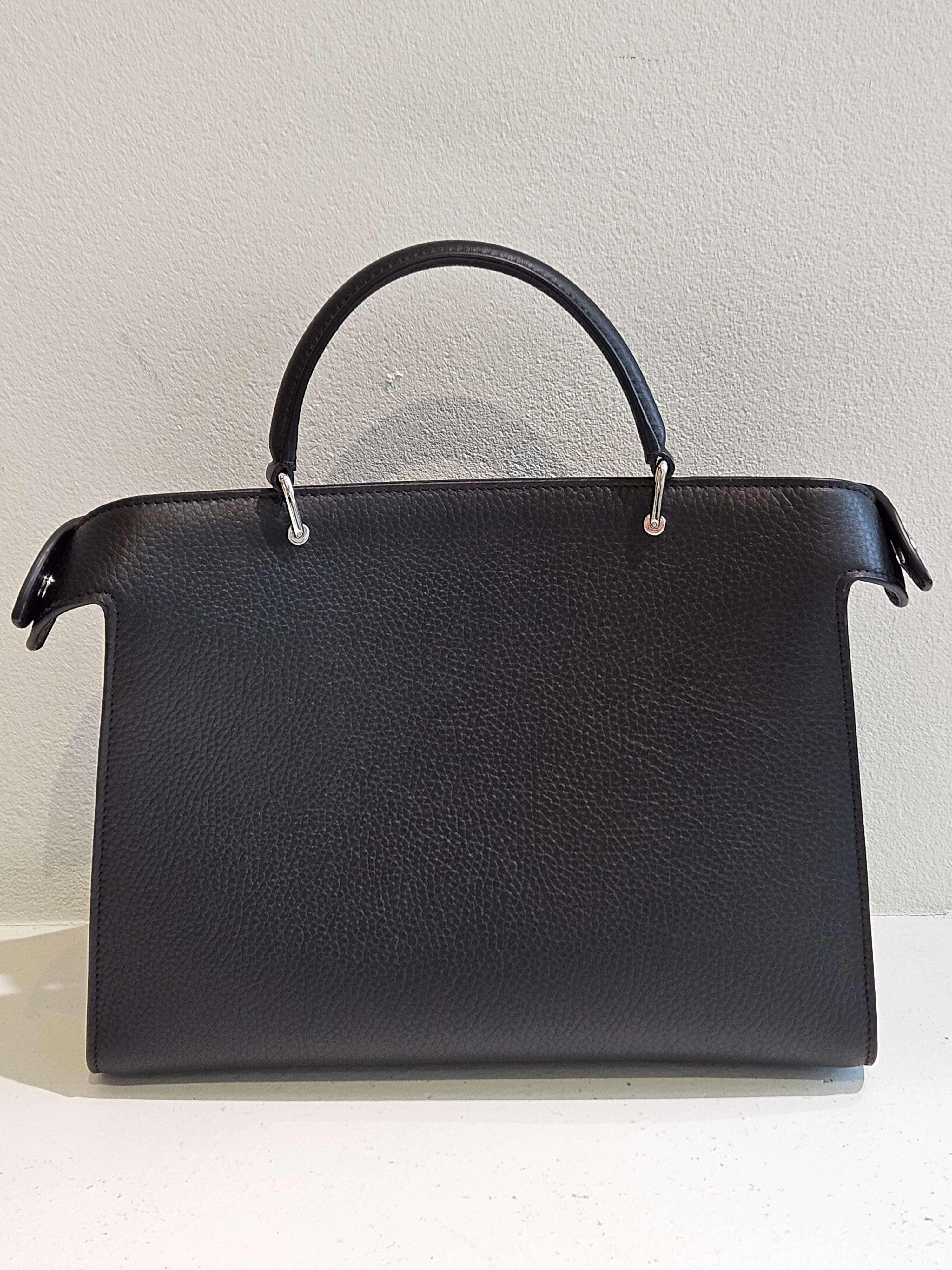 michino Paris ハンドバッグ ルテス PM ブラック | lucca okayama