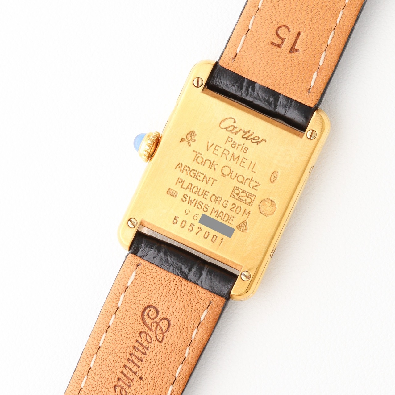 カルティエ マストタンク SM オパラン文字盤