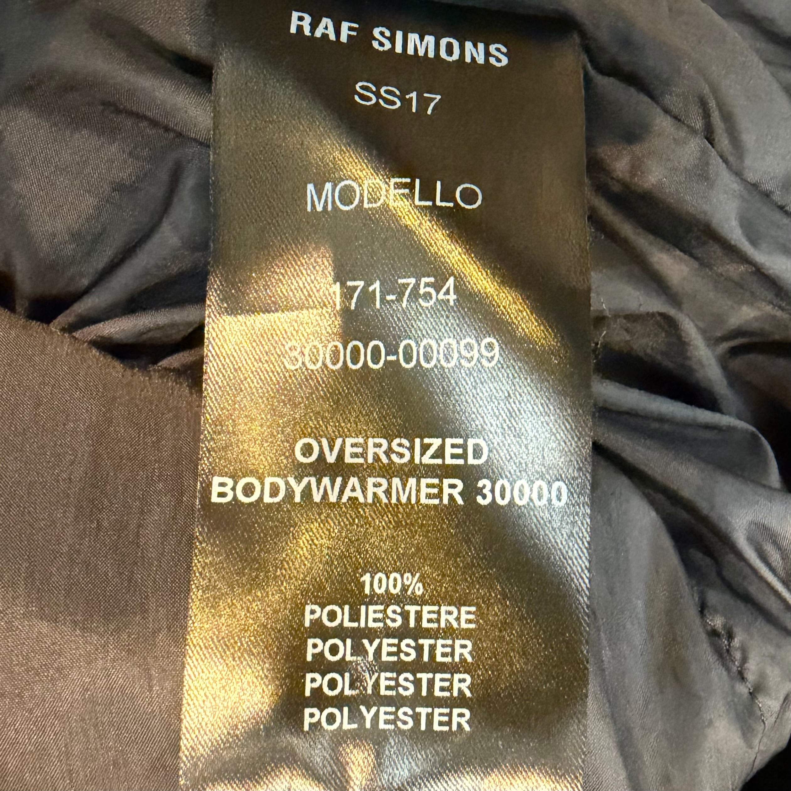Raf Simons SS17 Robeat Mapplethhorpe Vest