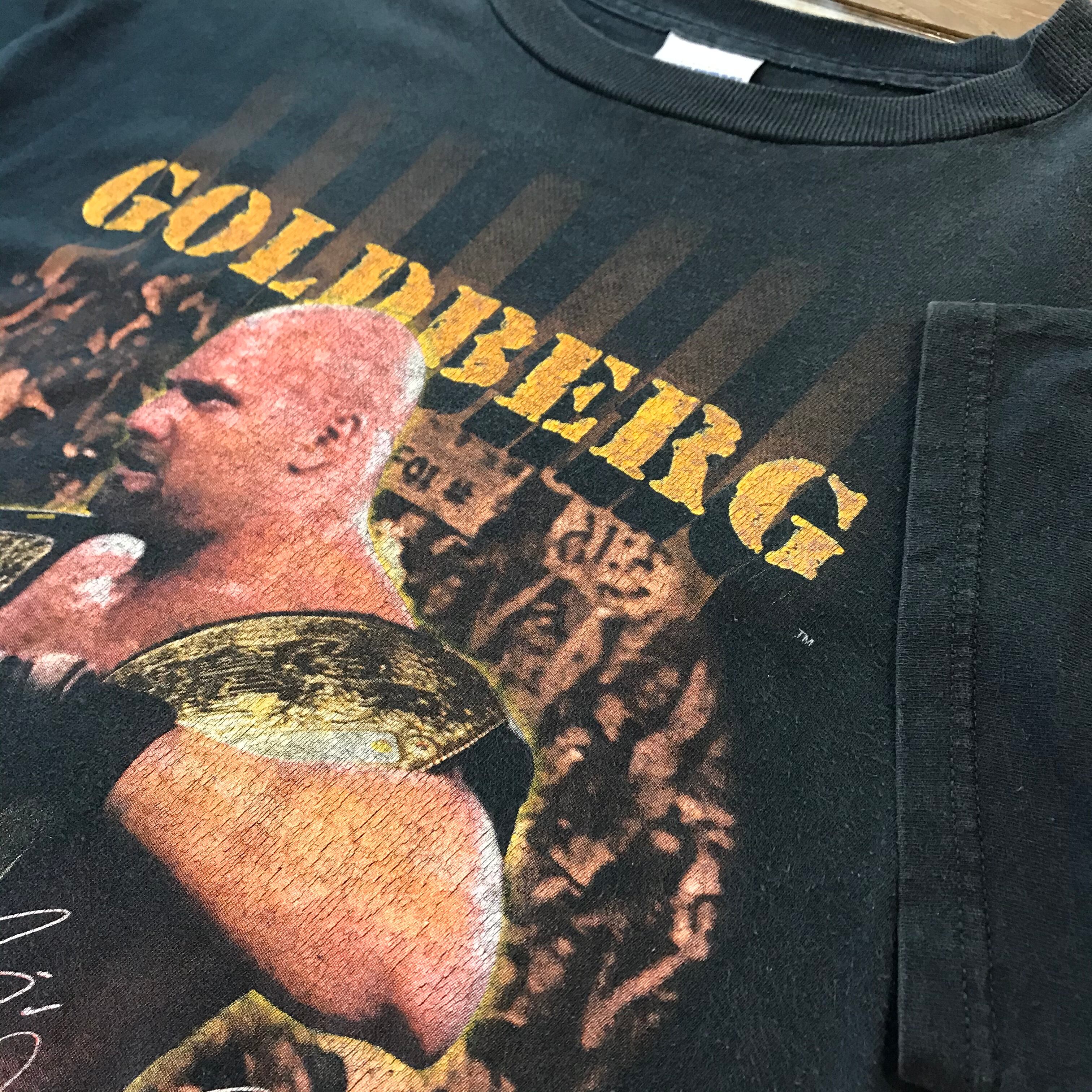 1990's WCW / “Bill Goldberg” Print Tee / SIZE : L | TEKITOU CLOTHING