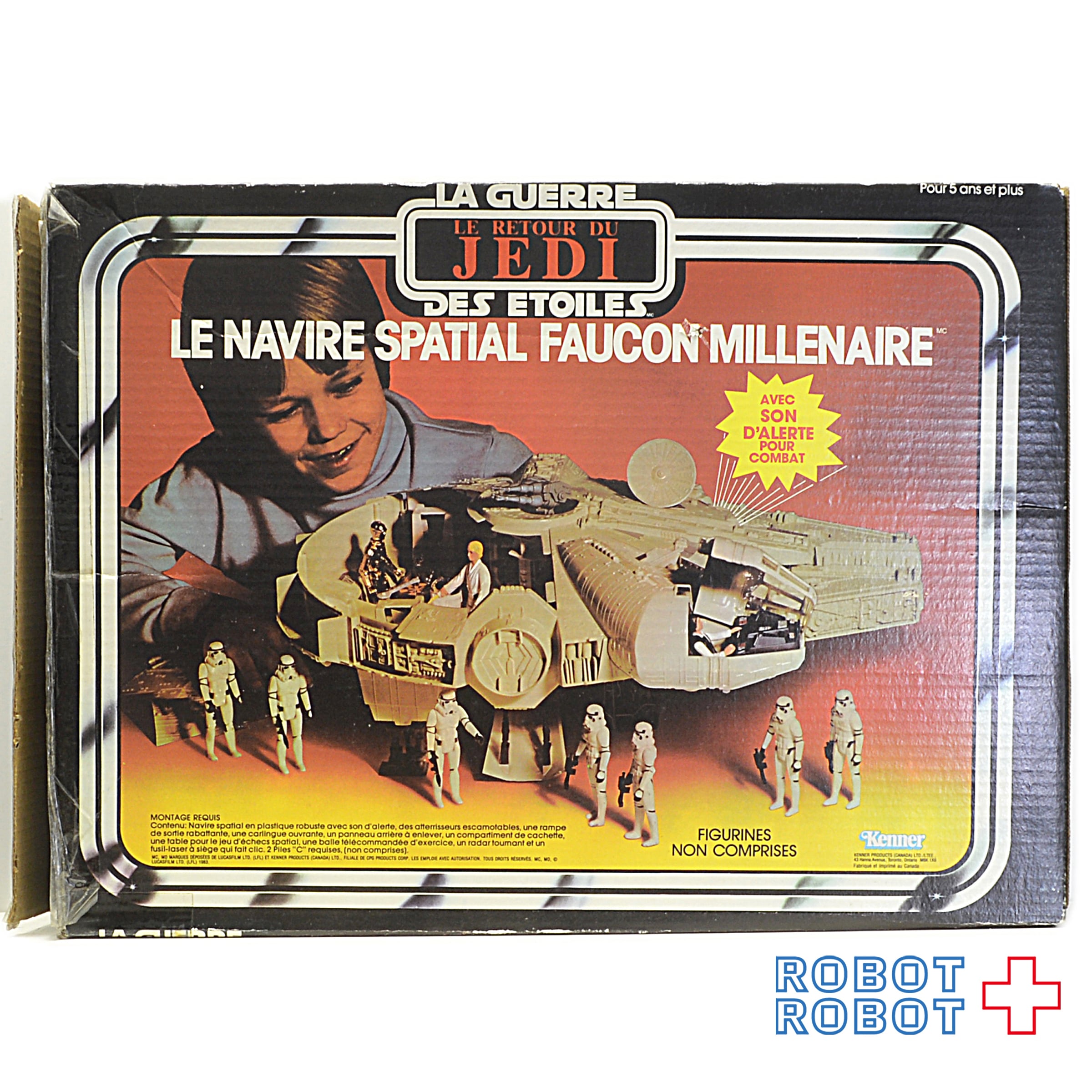 スター・ウォーズ ROTJ ケナー LA GUERRE ミレニアムファルコン カナダ