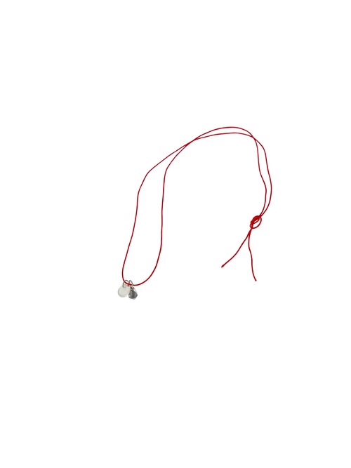 MATTE GLASS CORD NECKLACE