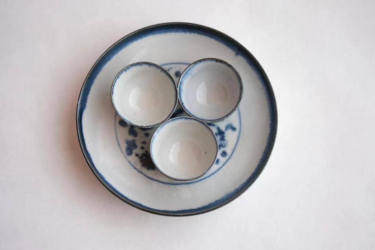 田村文宏 Fumihiro Tamura - 安南皿 Plate