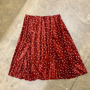 古着 KENZO フランス製 シアー ドットスカート