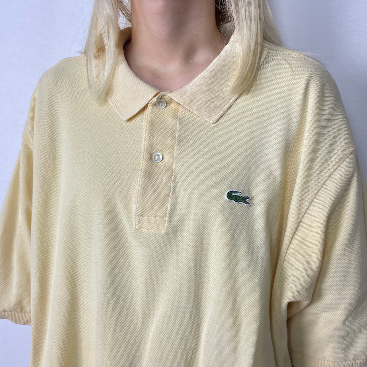 ビッグサイズ LACOSTE フレンチラコステ ポロシャツ メンズ2XL