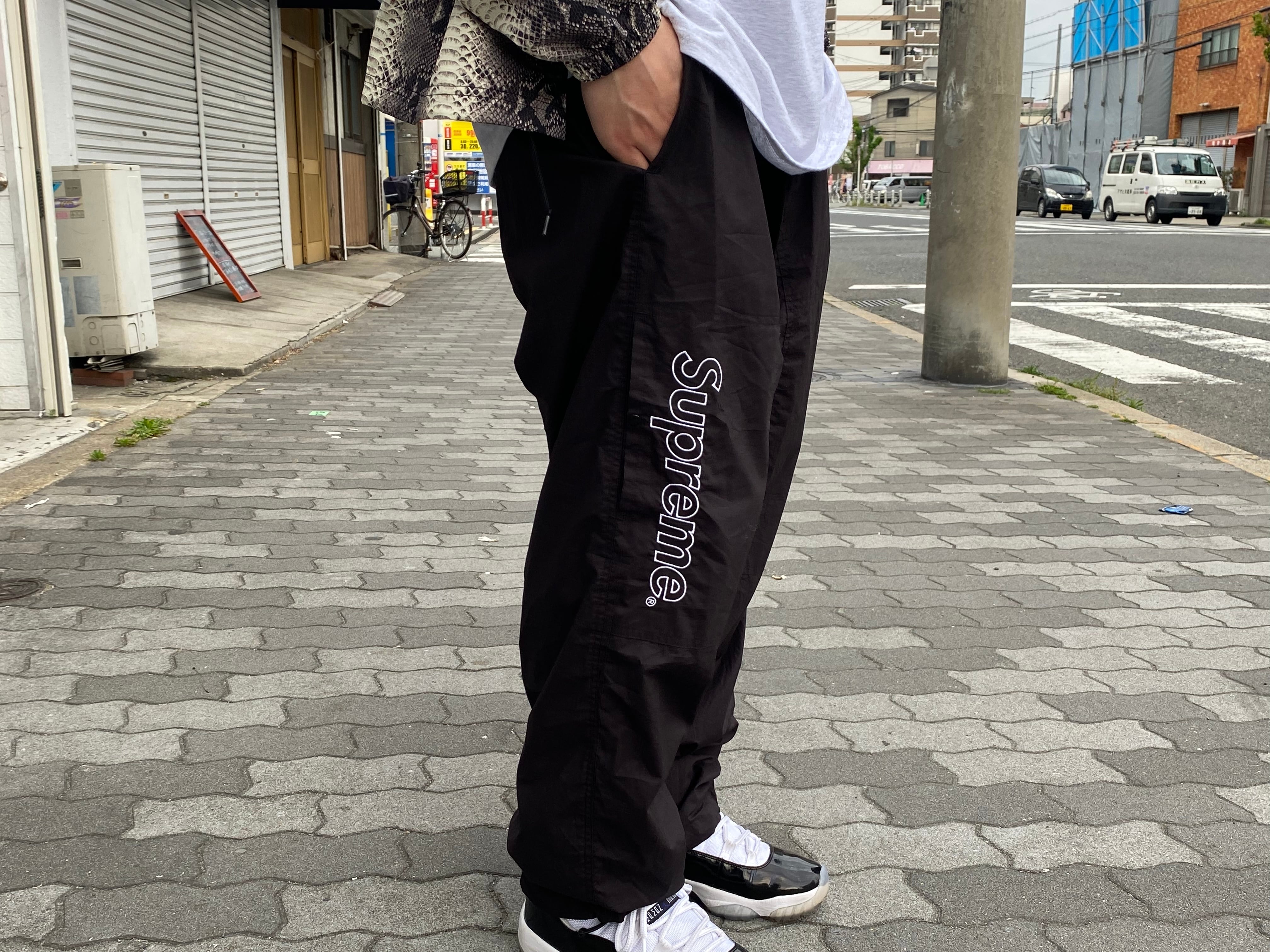 SUPREME 20ss WARM UP PANT BLACK Lサイズ