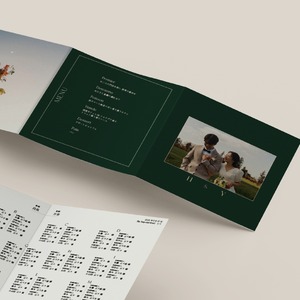 6P スクエア プロフィールブック  ー CLASSIC 02ー