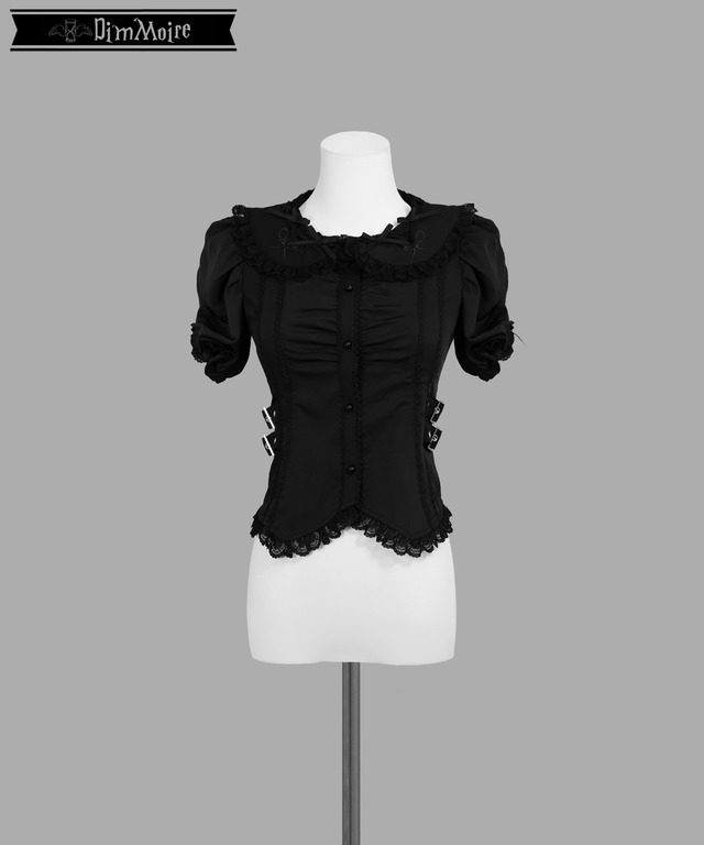 絶フリルブラウス‎【Black】