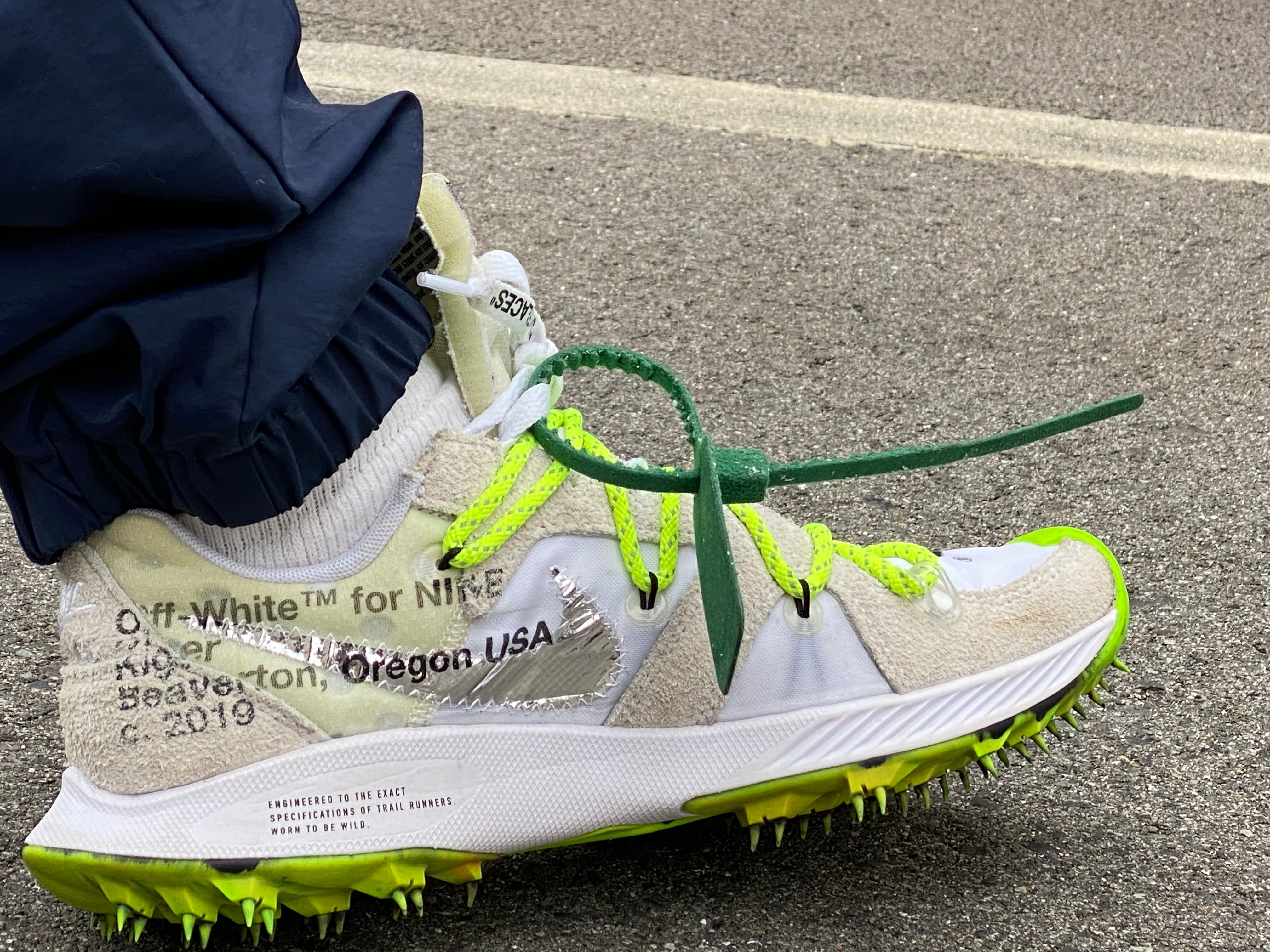 off-white Nike zoom terra kiger 5 ow - スニーカー