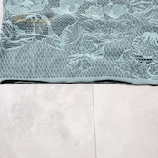 バレエ 衣装 ノーソーイングニット ブラック系 リバーシブル 黒 緑 社交ダンス 花柄 花 練習 レッスン 伸縮 ストレッチ 上品 かわいい 落ち着いた色 フラワー 長袖 ノーソーイング