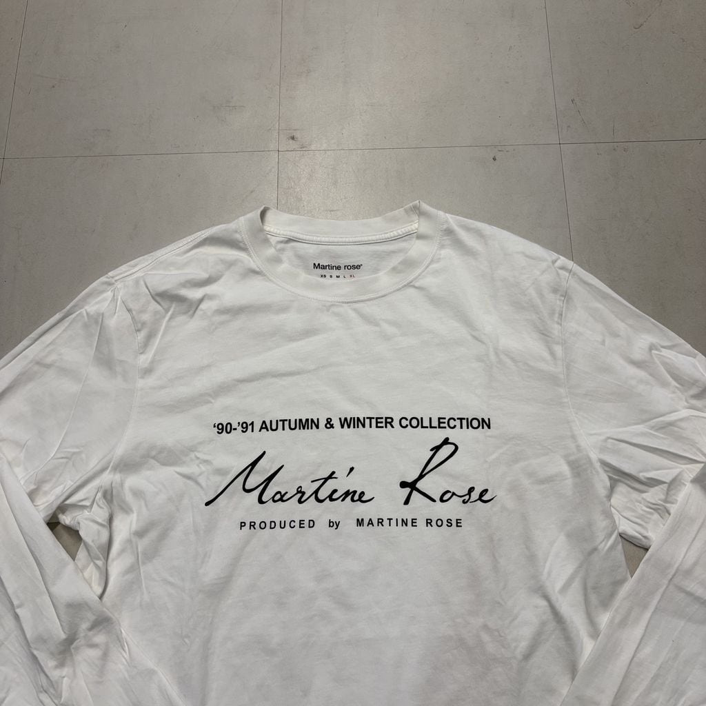 Martine Rose マーティンローズ CLASSIC LOGO 90-91 AUTUMN &WINTER