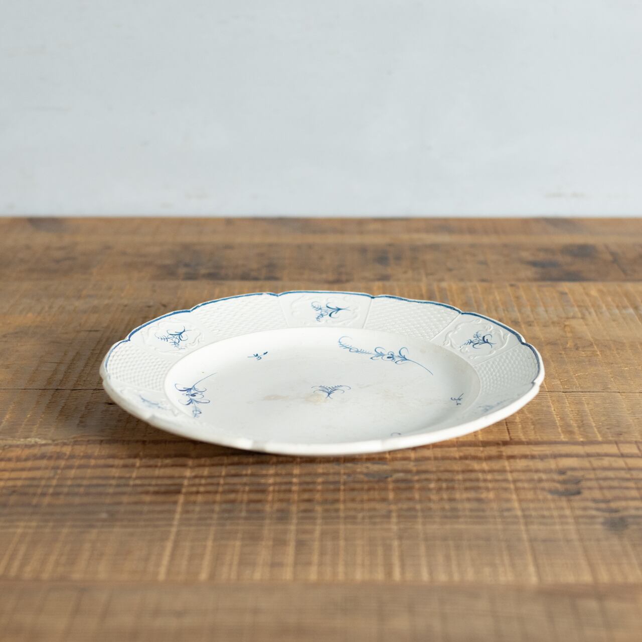Faience Fine Plate / ファイアンスフィーヌプレート【A】〈フランス