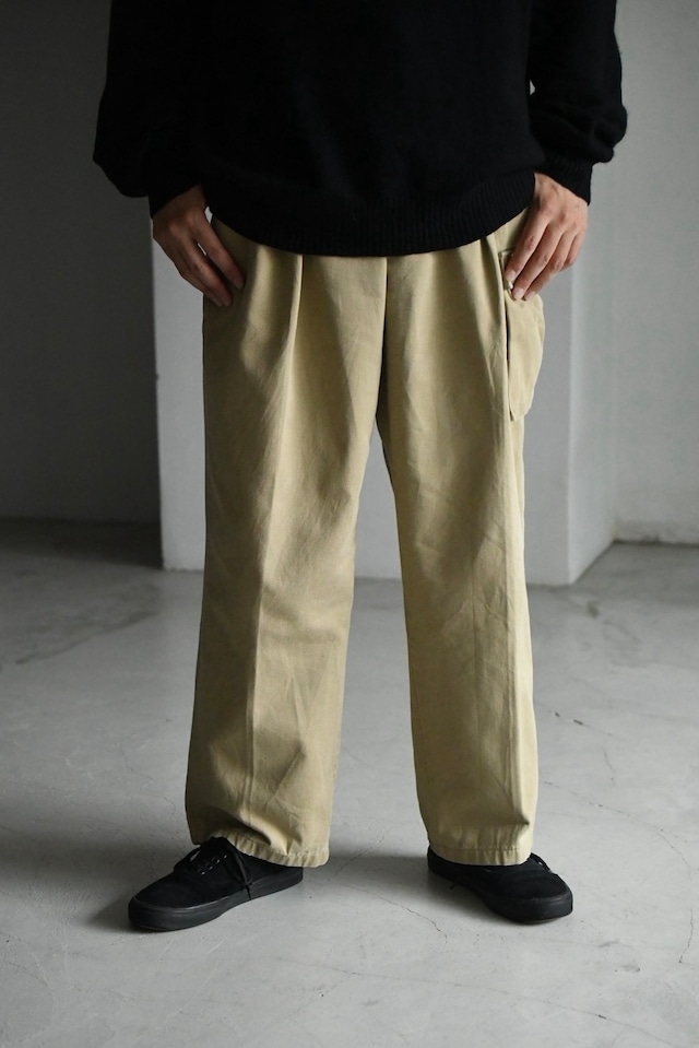 OK／80's "polo by Ralph Lauren" side adjuster chino trousers
