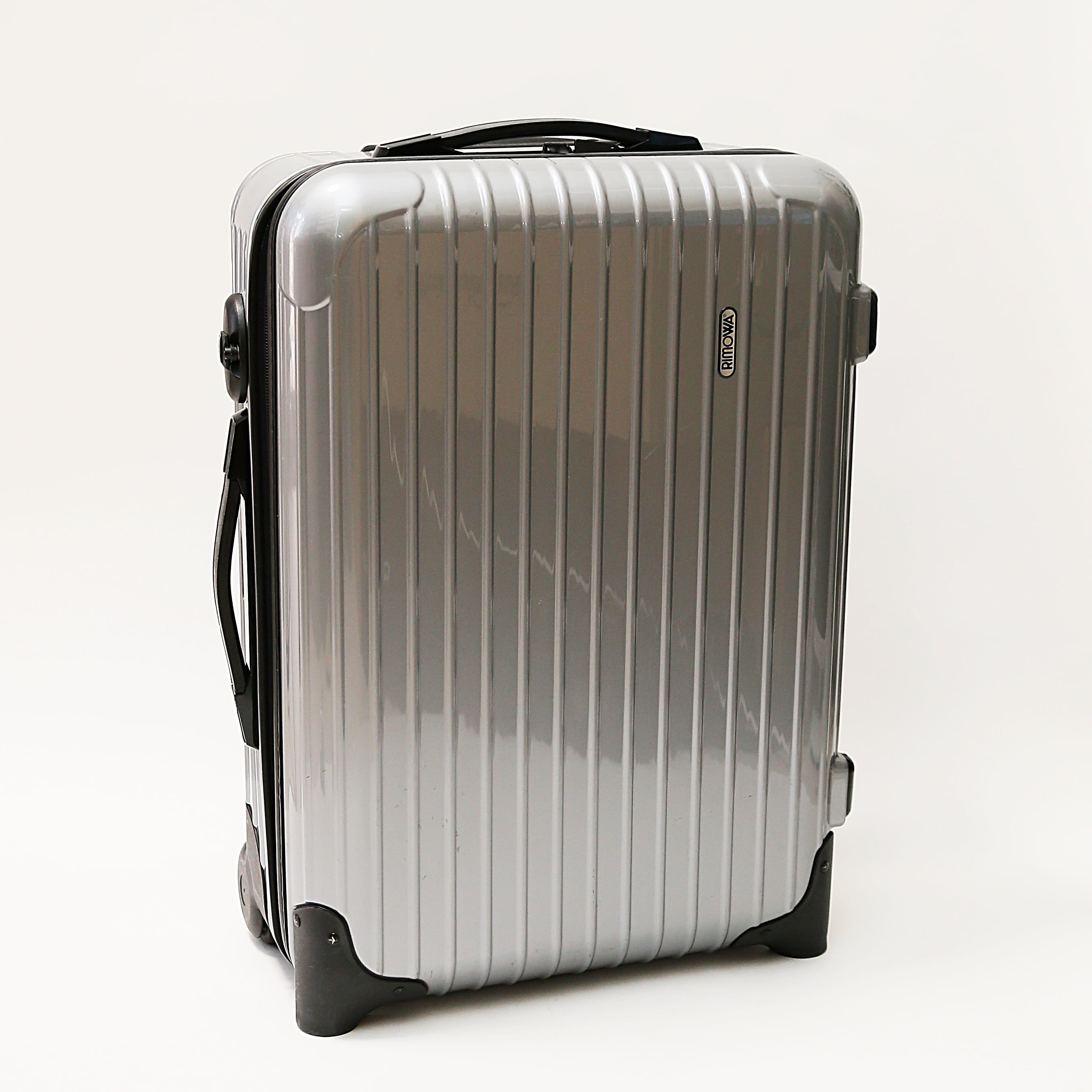 極美品 正規品 RIMOWA サルサ スーツケース キャスター2輪 シルバー系