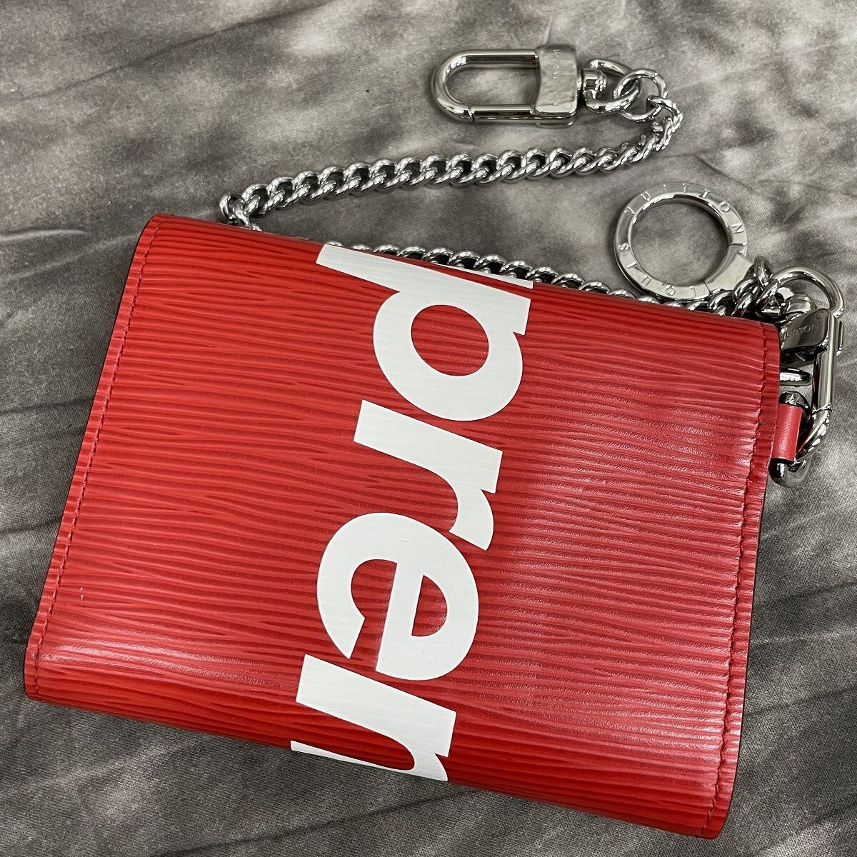 LOUIS VUITTON×SUPREME/ルイヴィトン ×シュプリーム CH.CP WALLET SP