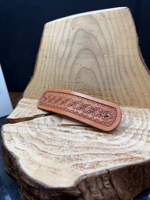 レザーバレッタ(ワッフルバスケット)