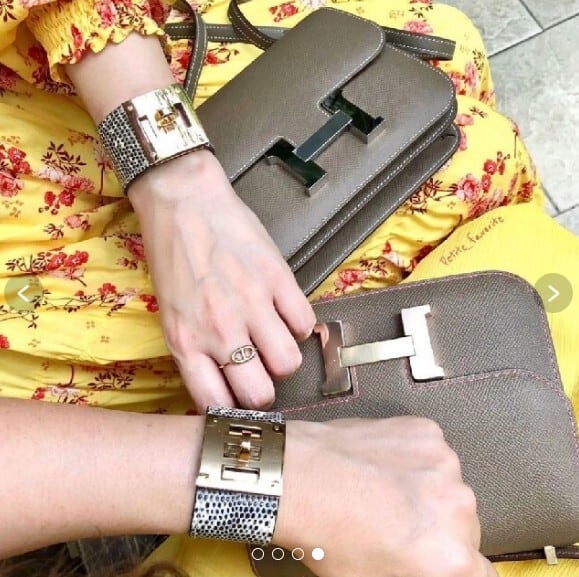 エルメス ブレスレット オンブレ ケリードッグ リザード 【公式通販】