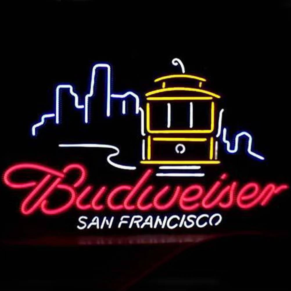 Budweiser バドワイザー ネオンサイン ネオン看板 カフェ BAR 広告 かっこいい