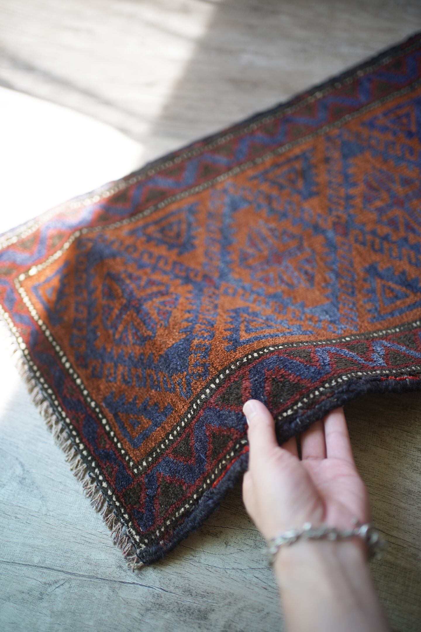 314】Vintage Persian Sistan Baluch rug 1960's | ヴィンテージラグ