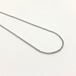 60cm シルバー 小豆（あずき）チェーンネックレス（幅2.0mm） Silver necklace